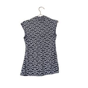 White House black market sleeveless cowl neck empire waist with slight flair